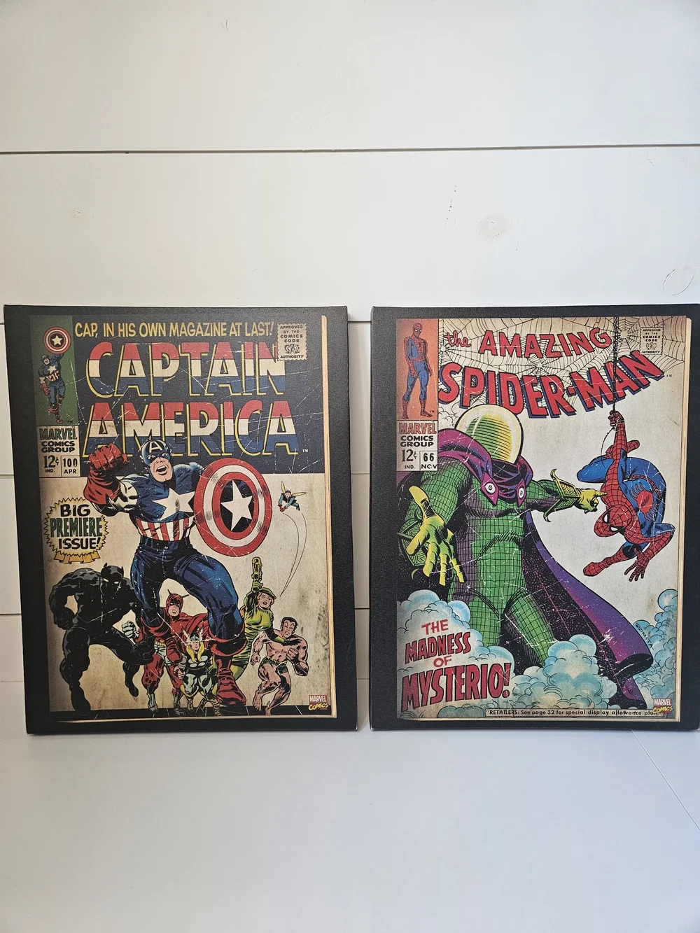 Marvel Spider-Man Comic Accent Pillow - Red & Navy Blue